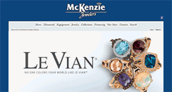Desktop Screenshot of mckenziejewelers.com