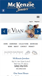 Mobile Screenshot of mckenziejewelers.com